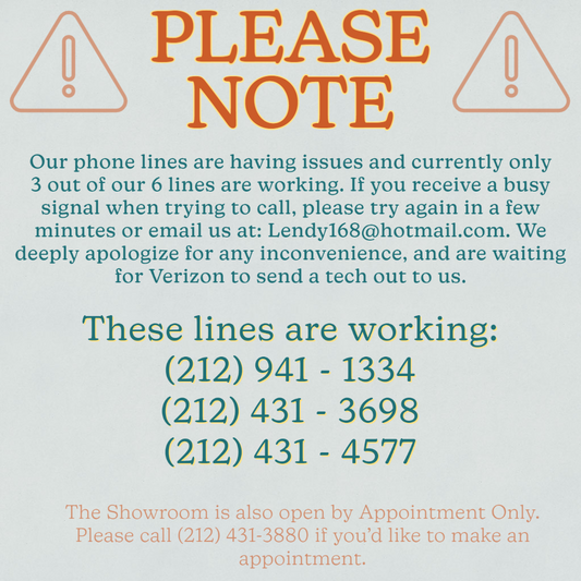 Some of our Phone Lines are Down.
